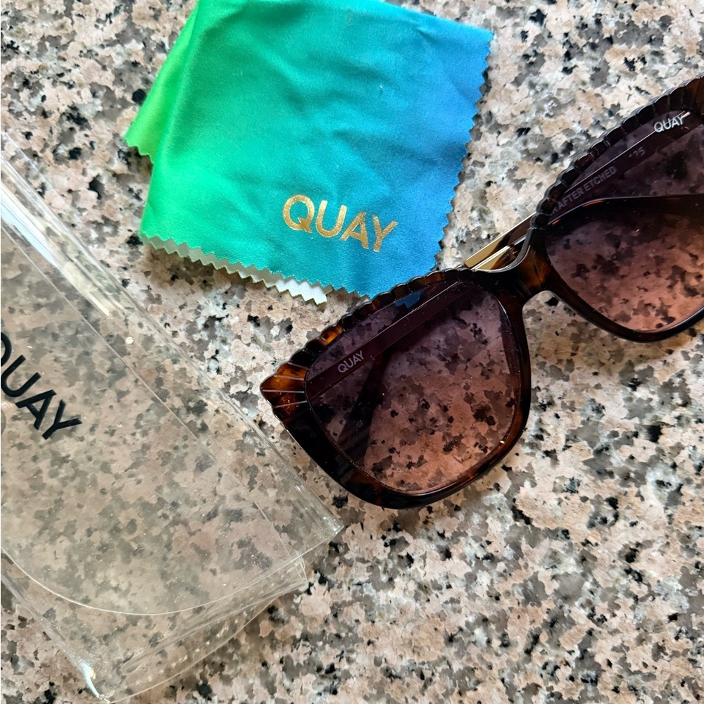 Quay Australia Tortoise Shell Sunglasses